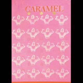 Caramel / 2024 / Acryl and imitation gold leaf on canvas / 100 x 140 cm